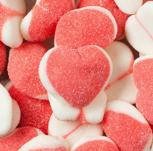 Coeurs doubles sucrés 100g