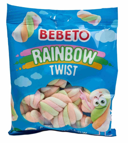 BEBETO Rainbow Twist 250g