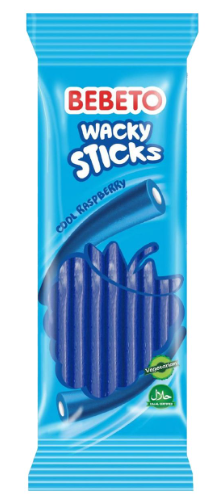 BEBETO Wacky Sticks Framboise 180g