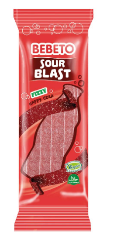 BEBETO Sour Blast Cola 180g