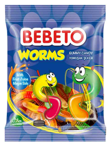 BEBETO Worms 80g