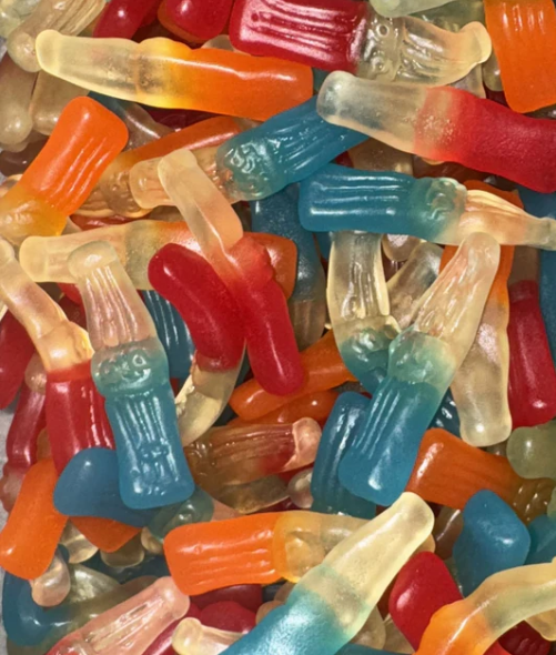 Bouteilles fruitées 100g