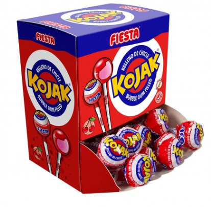KOJAK sucette Bubble-Gum l'unité