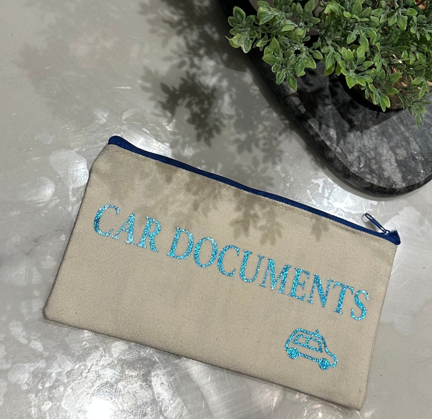 Pochette en toile