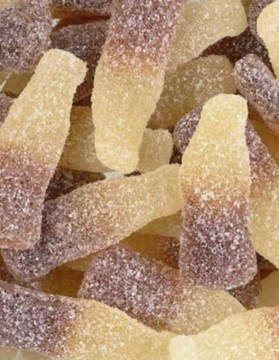 Cola Bouteilles sucrées 100g
