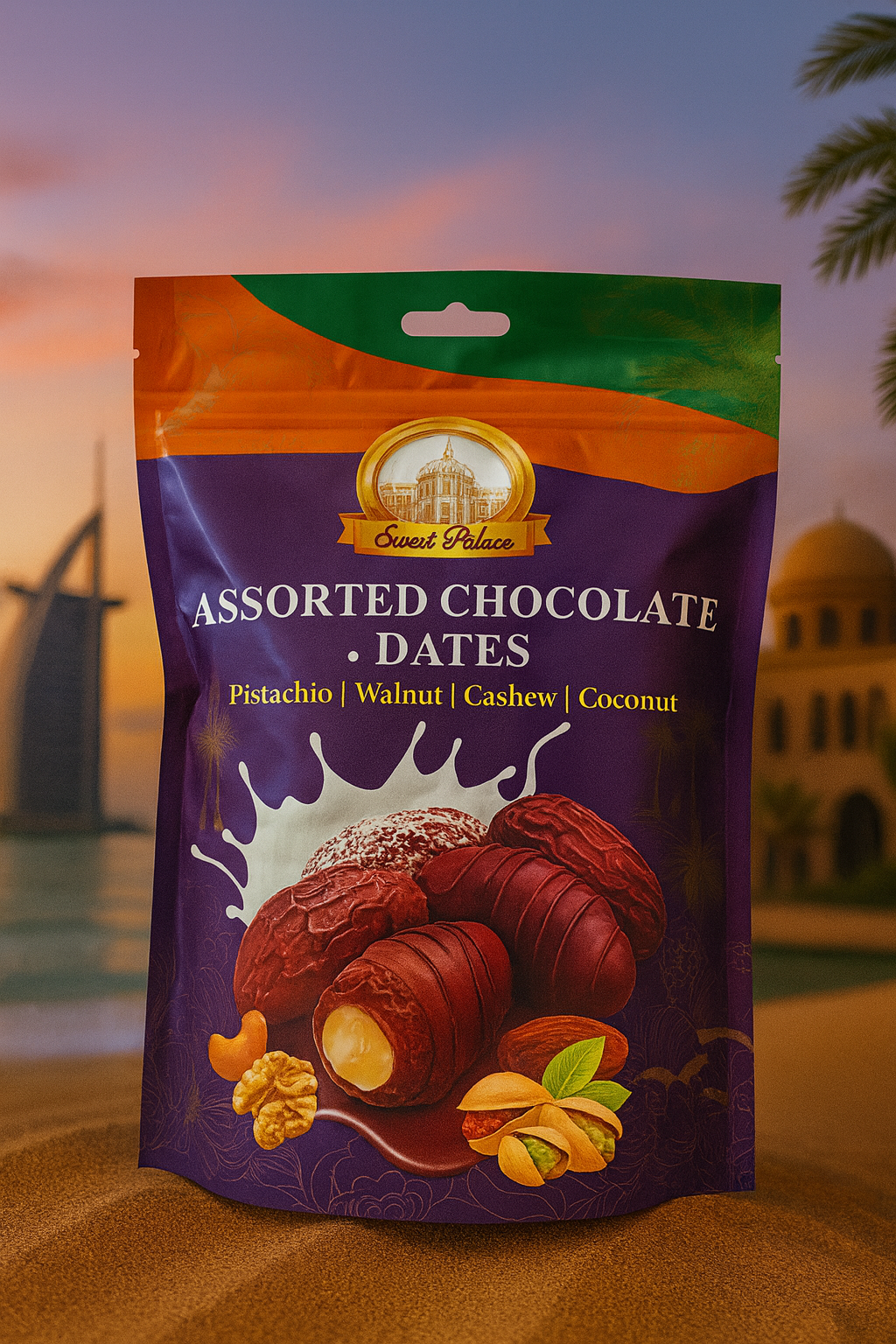 Sweet Palace - Assortiment de dates enrobées
