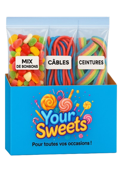 🎉 Box Gourmande XXL – 3kg de Bonbons